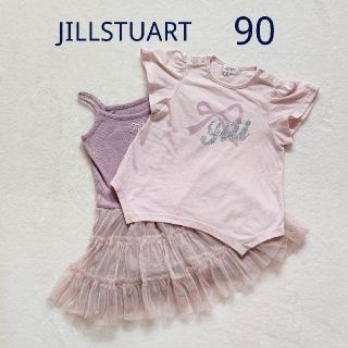 ジルスチュアートニューヨーク(JILLSTUART NEWYORK)のJILLSTUART ΝEWYORK♡Tシャツ チュールキャミワンピース セット(ワンピース)