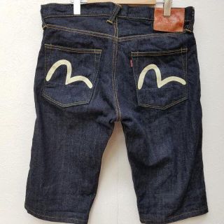 EVISU 2000 No2 両カモメペイント デニム ハーフパンツ REGUL(ショートパンツ)