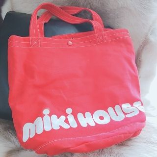 ミキハウス(mikihouse)のすとまる様専用☆ミキハウス☆mikiHOUSE　赤　バッグ(マザーズバッグ)