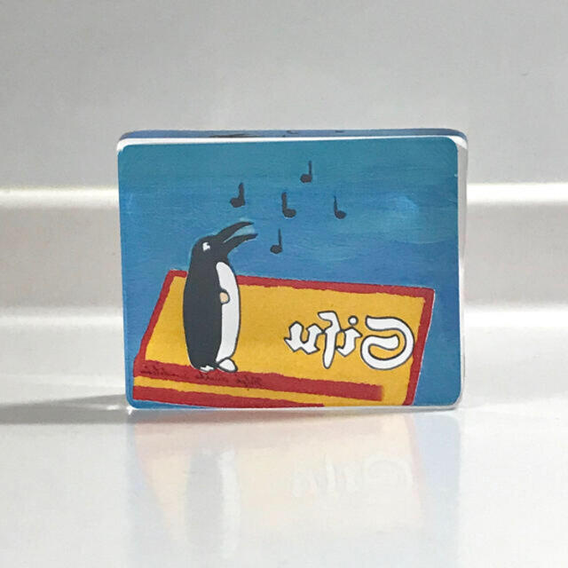 【希少品】iittala ヘルヤ ガラスカード "Sisu Penguin" 1