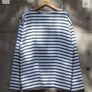 エディフィス(EDIFICE)のEDIFICE AURALEE / オーラリー　別注 バスクワイドカットソー  (Tシャツ/カットソー(七分/長袖))