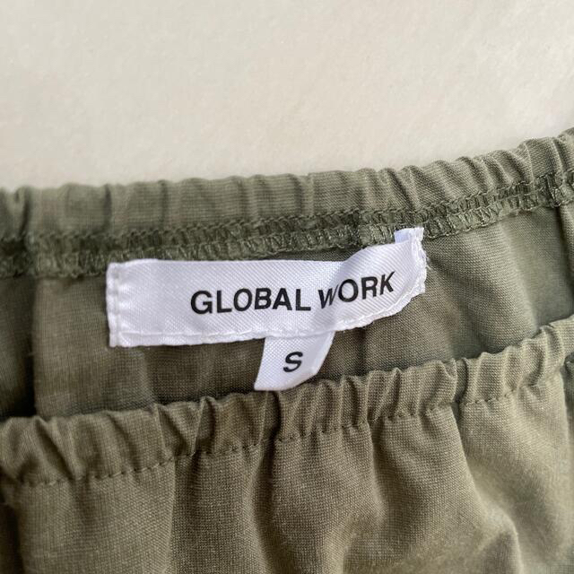 GLOBAL WORK(グローバルワーク)のグローバルワーク　セットアップ90〜100cm キッズ/ベビー/マタニティのキッズ服女の子用(90cm~)(Tシャツ/カットソー)の商品写真