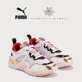 シャルロットオリンピア(Charlotte Olympia)のPUMA × Charlotte Olympia コラボスニーカー 24cm(スニーカー)