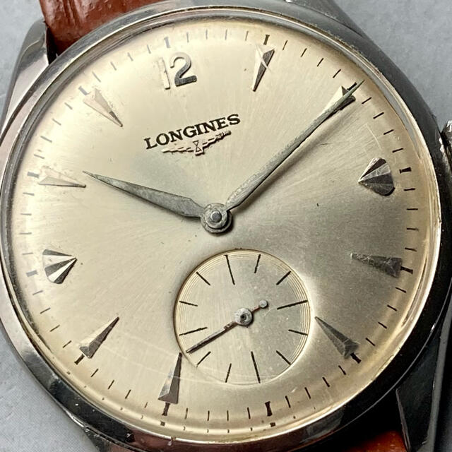 LONGINES(ロンジン)の動作良好★ロンジン アンティーク 腕時計 1950年代 メンズ 手巻き メンズの時計(腕時計(アナログ))の商品写真