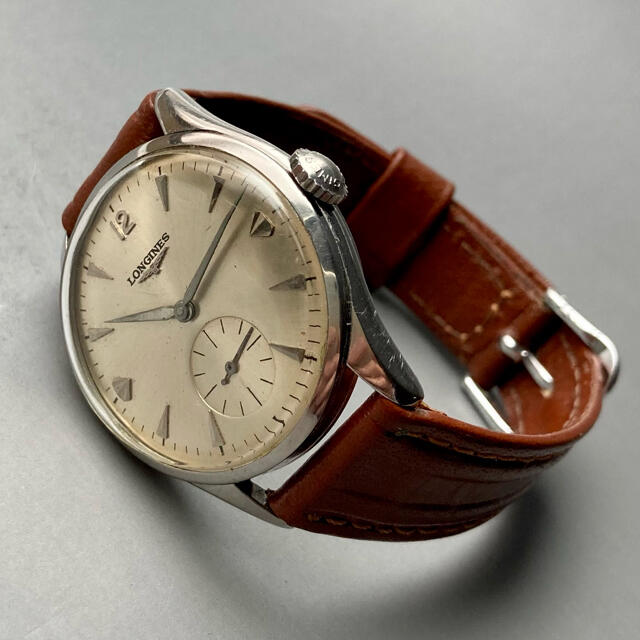 LONGINES(ロンジン)の動作良好★ロンジン アンティーク 腕時計 1950年代 メンズ 手巻き メンズの時計(腕時計(アナログ))の商品写真