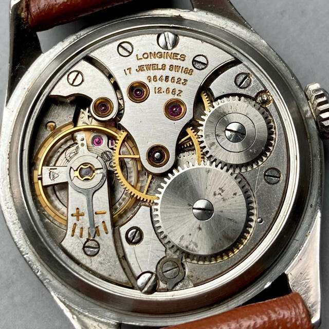 LONGINES(ロンジン)の動作良好★ロンジン アンティーク 腕時計 1950年代 メンズ 手巻き メンズの時計(腕時計(アナログ))の商品写真