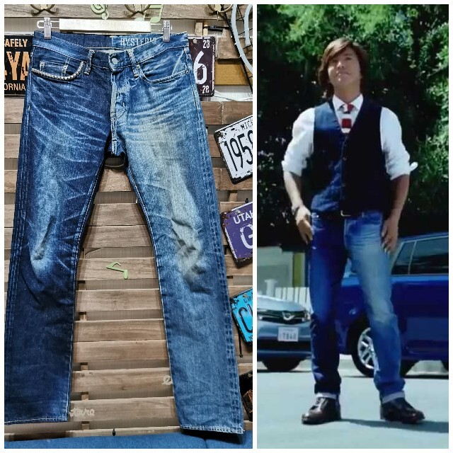 HYSTERIC GLAMOUR ヒステリックグラマー落書きデニム キムタク-