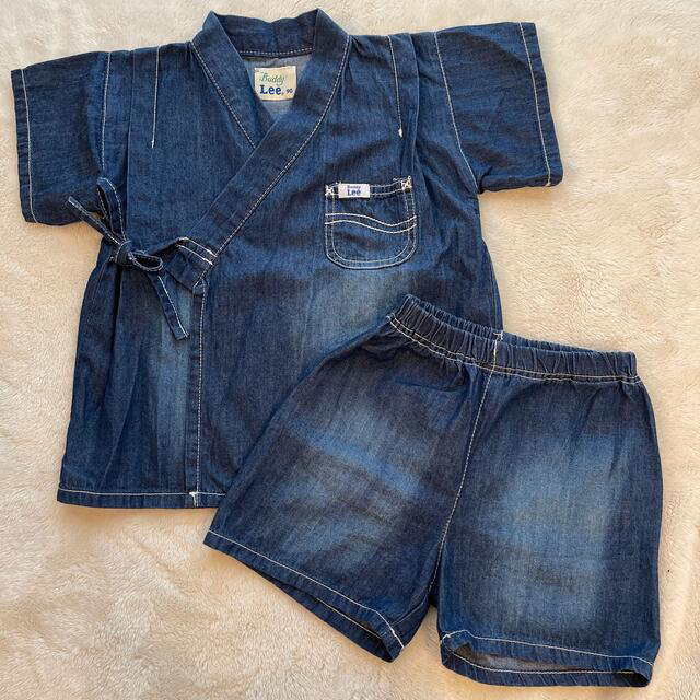 Buddy Lee(バディーリー)のBuddy Lee☆デニム甚平☆90cm☆ キッズ/ベビー/マタニティのキッズ服男の子用(90cm~)(甚平/浴衣)の商品写真