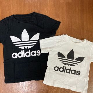 アディダス(adidas)のキッズ　ペアルック(Tシャツ/カットソー)