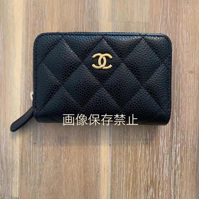 ランキングや新製品 CHANEL - シャネル キャビアスキン ミニウォレット