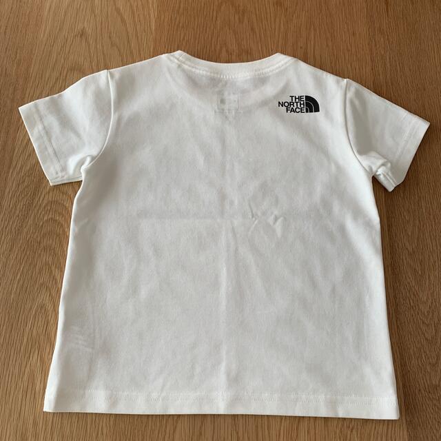 THE NORTH FACE(ザノースフェイス)のTHE NORTH FACE size100 ホワイト×カモフラ　Tシャツ キッズ/ベビー/マタニティのキッズ服男の子用(90cm~)(Tシャツ/カットソー)の商品写真