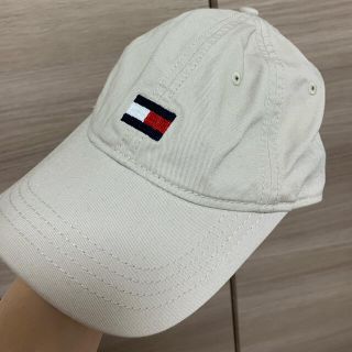 トミーヒルフィガー(TOMMY HILFIGER)のTOMMYHILFIGER ベージュ ハット帽(ハット)