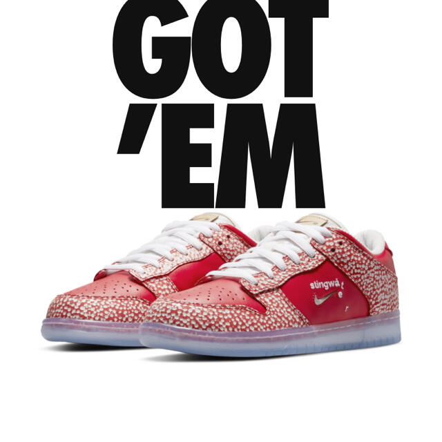 Nike sb dunk low magic mashroomメンズ