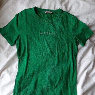 マックスアンドコー(Max & Co.)のMax&co. マックスアンドコー 緑 Tシャツ(Tシャツ(半袖/袖なし))