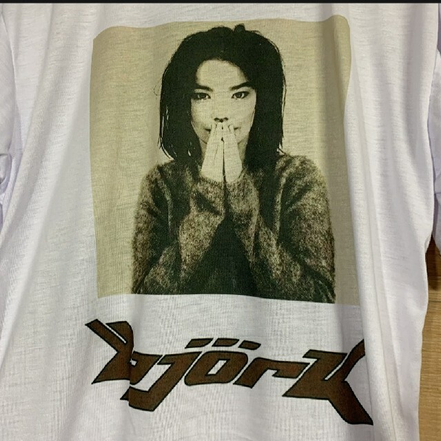 bjork tシャツ　ビョーク　ギルダン　L 2