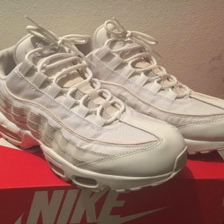 ナイキ(NIKE)のNIKE AIR MAX 95 ホワイト(スニーカー)