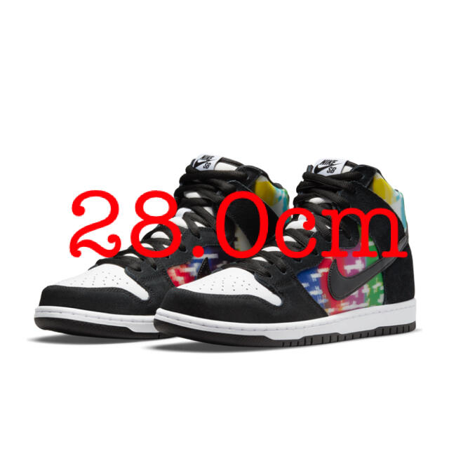 NIKE(ナイキ)のnike sb dunk high pro 28 10 test pattern メンズの靴/シューズ(スニーカー)の商品写真