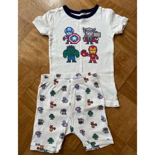 ギャップキッズ(GAP Kids)の【中古】GAP キッズ MARVEL パジャマ 5Y 100cm(パジャマ)