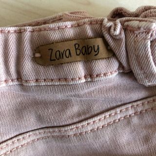 ザラ(ZARA)のZARAピンク　デニム　98cm(パンツ/スパッツ)