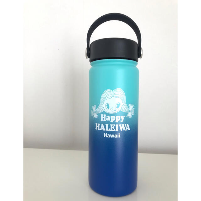 HALEIWA(ハレイワ)の⭐︎新品未使用ハワイで購入⭐︎ハッピーハレイワハワイ　ウォーターボトル　水筒 インテリア/住まい/日用品のキッチン/食器(タンブラー)の商品写真