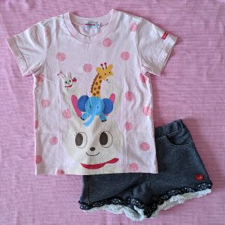 ミキハウス(mikihouse)のミキハウス☆　Tシャツ　うさこ　ショートパンツ　100(Tシャツ/カットソー)