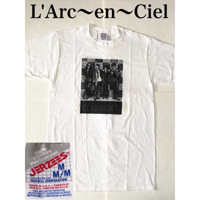 L'Arc～en～Ciel ラルクアンシェル Tシャツ USA製 ジャージーズ