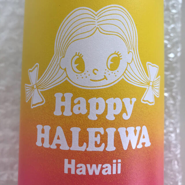 HALEIWA(ハレイワ)の⭐︎新品⭐︎ハッピーハレイワハワイ　ウォーターボトル　水筒 インテリア/住まい/日用品のキッチン/食器(タンブラー)の商品写真