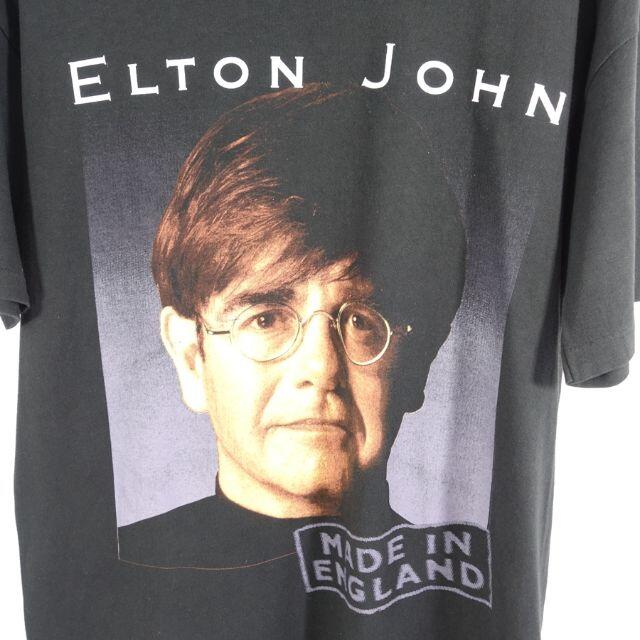 VINTAGE 90s ELTON JOHN TEE エルトンジョン - Tシャツ/カットソー ...