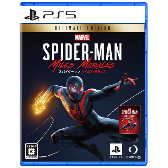 MARVEL(マーベル)のMarvel's Spider-Man PS5 エンタメ/ホビーのゲームソフト/ゲーム機本体(家庭用ゲームソフト)の商品写真
