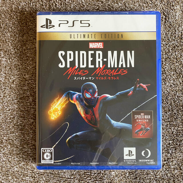 MARVEL(マーベル)のMarvel's Spider-Man PS5 エンタメ/ホビーのゲームソフト/ゲーム機本体(家庭用ゲームソフト)の商品写真