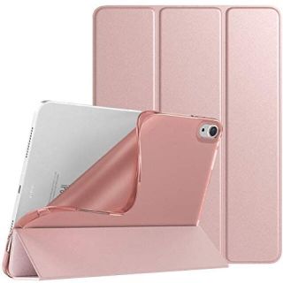 iPad Air4 保護カバー ケース ピンクゴールド(iPadケース)