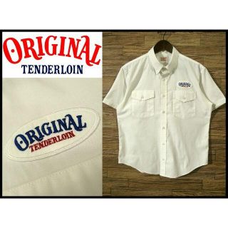 テンダーロイン(TENDERLOIN)のマナハン様専用 美品 テンダーロイン ボタンダウン ワーク シャツ 白 S(シャツ)