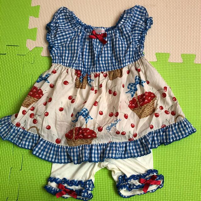 ベビー服(~85cm)シャーリーテンプル　チェリーバスケット