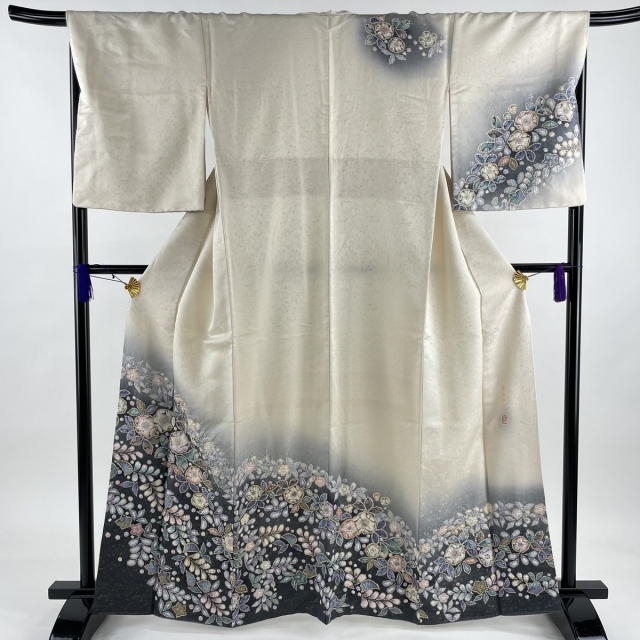 訪問着 逸品 身丈162cm 裄丈67cm 正絹 【中古】 新到着 51.0%OFF www ...