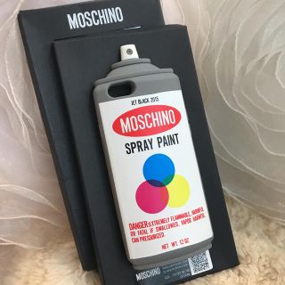 モスキーノ(MOSCHINO)の☆美品☆モスキーノ　MOSCHINO スマホケース(iPhoneケース)