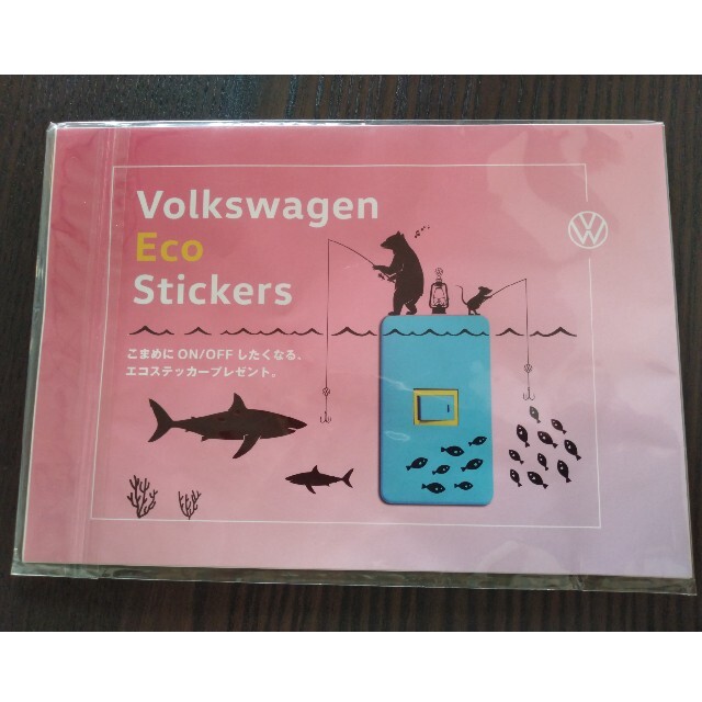 Volkswagen(フォルクスワーゲン)のワーゲン　フォルクスワーゲン　ステッカー　シール　新品　vw エンタメ/ホビーのコレクション(ノベルティグッズ)の商品写真