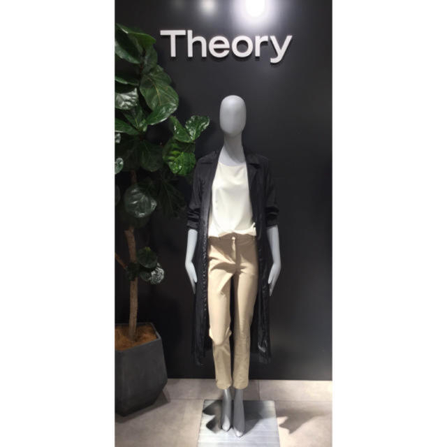 Theory 19aw トレンチコート