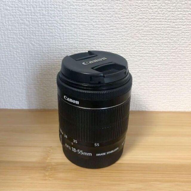 【美品】 Canon EF-S18-55F3.5-5.6 IS STM