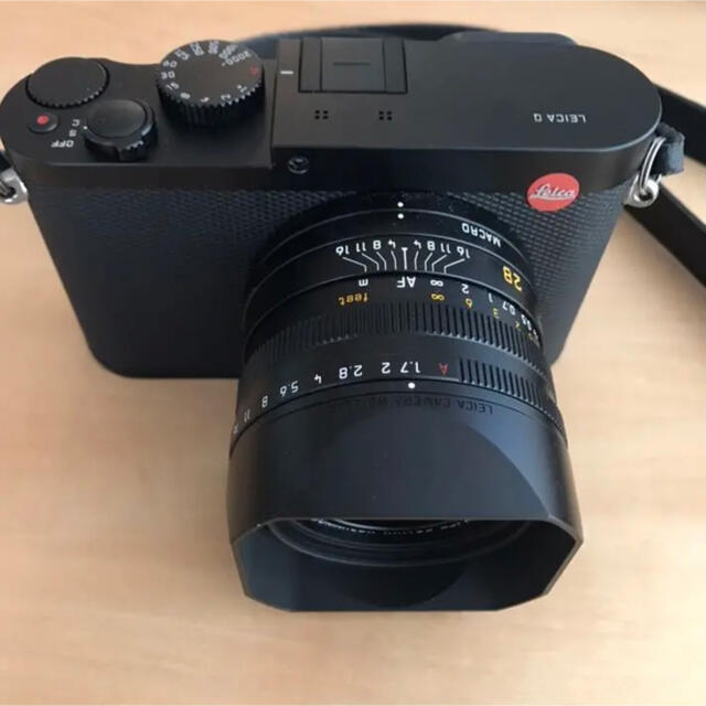 LEICA(ライカ)のライカ Leica Q Typ116  予備バッテリー レザープロテクター付き スマホ/家電/カメラのカメラ(コンパクトデジタルカメラ)の商品写真