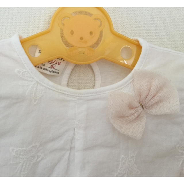 ZARA(ザラ)のZARA baby girl 長袖トップス ブラウス 86 キッズ/ベビー/マタニティのベビー服(~85cm)(シャツ/カットソー)の商品写真