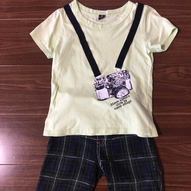 サイズ110 ハーフパンツ Tシャツ ２点セット キッズ/ベビー/マタニティのキッズ服男の子用(90cm~)(パンツ/スパッツ)の商品写真