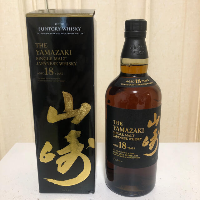 山崎18年　新品　未開封食品/飲料/酒