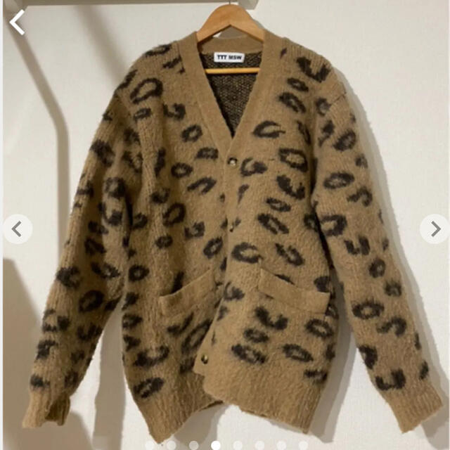 専用出品中　TTT_MSW mohair cardigan leopard