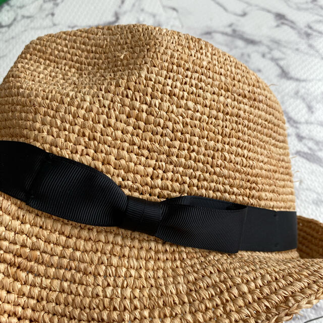 BEAUTY&YOUTH UNITED ARROWS(ビューティアンドユースユナイテッドアローズ)のユナイテッドアローズ　麦藁帽子　中折れハット レディースの帽子(麦わら帽子/ストローハット)の商品写真