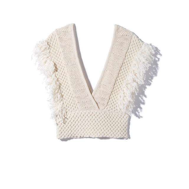 leinwande ラインヴァンド Patchwork Fringe Topの通販 by Ka's shop leinwande ラインヴァンド Patchwork Fringe Topの通販 by Ka's shop
