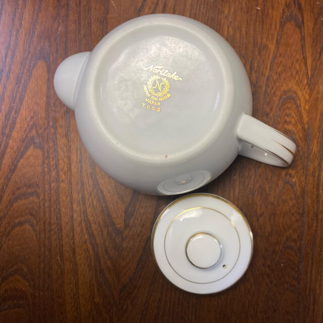 ノリタケ 7050 ティーポット カップソーサー4客 セット ヴィンテージ