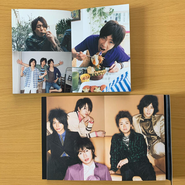 嵐(アラシ)の嵐 カレンダー ダイアリー 写真集 2008年〜2009年 箱付き2冊セット エンタメ/ホビーのタレントグッズ(アイドルグッズ)の商品写真