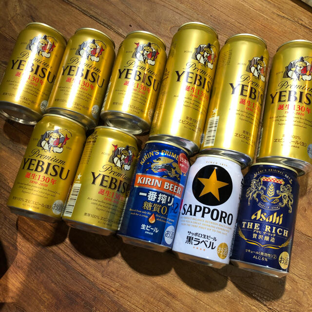 ビール　フルーツ缶　カップ麺　食品詰め合わせ 食品/飲料/酒の酒(ビール)の商品写真