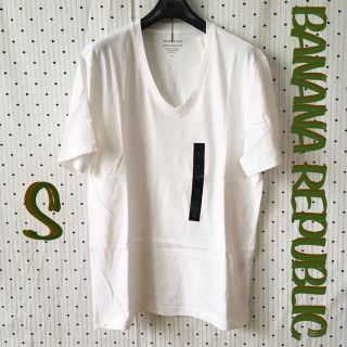 バナナリパブリック(Banana Republic)のBananaRepublicバナナリパブリック限定ＶネックＴシャツＳ(Tシャツ/カットソー(半袖/袖なし))