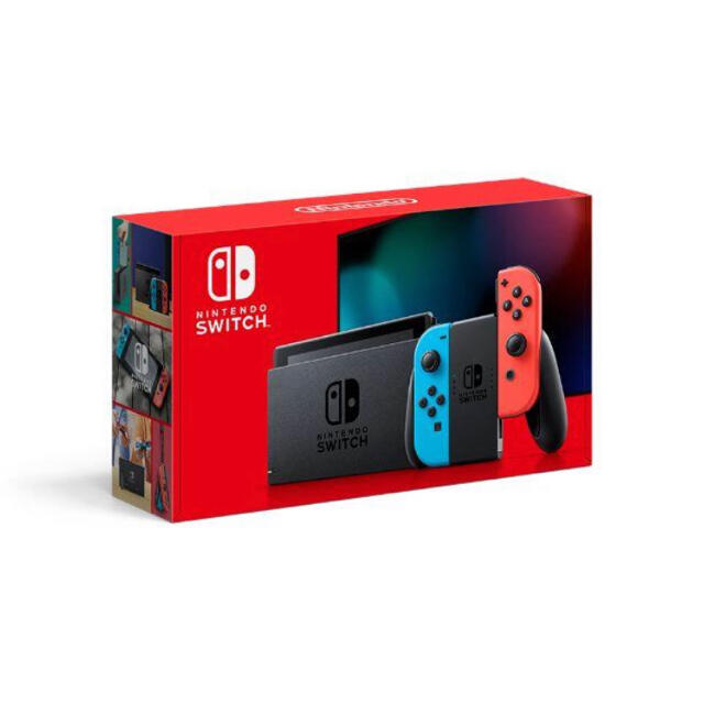 Nintendo Switch(ニンテンドースイッチ)の即発送 Nintendo Switch ネオン 本体 新品未開封 エンタメ/ホビーのゲームソフト/ゲーム機本体(家庭用ゲーム機本体)の商品写真